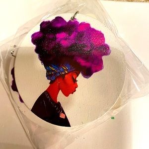 Black Queen Earrings